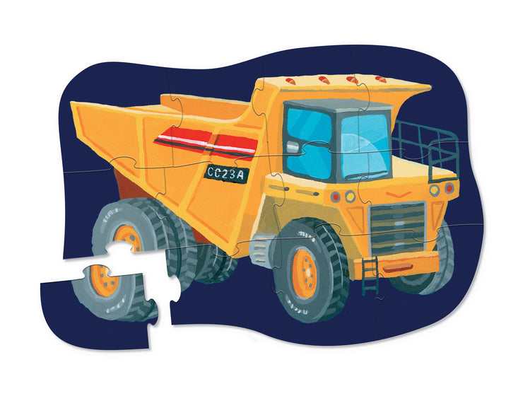 12 Piece Mini Puzzle - Construction