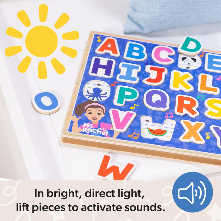 Ms. Rachel™ Wooden Phonics Alphabet Sound Puzzle - 24 Pieces
