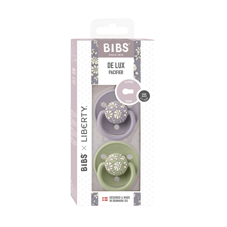 BIBS X LIBERTY | DE LUX | 2 PACK