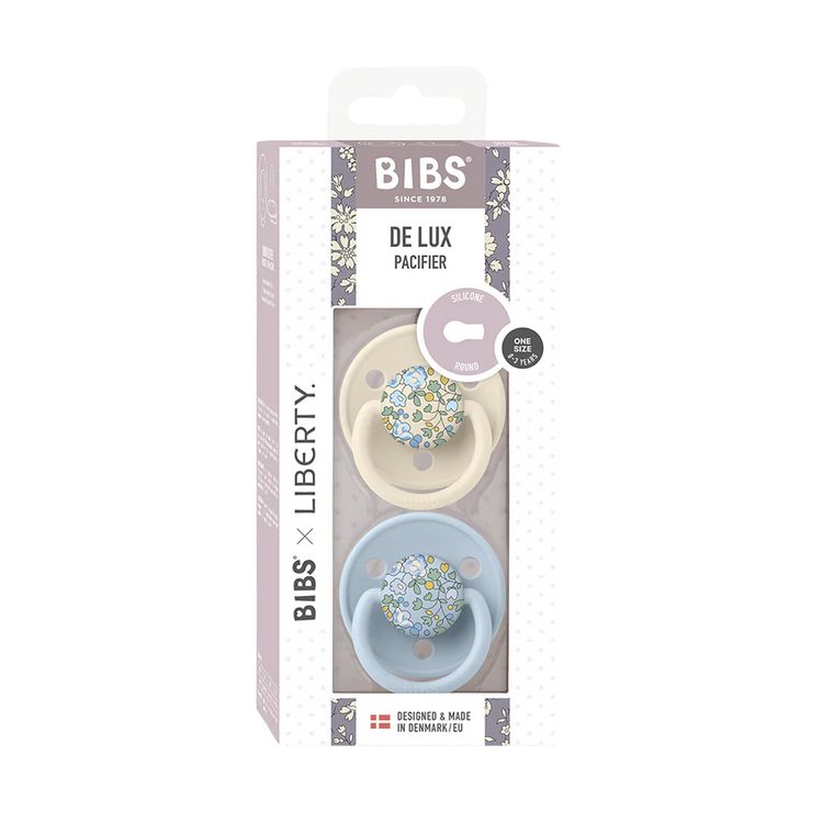BIBS X LIBERTY | DE LUX | 2 PACK