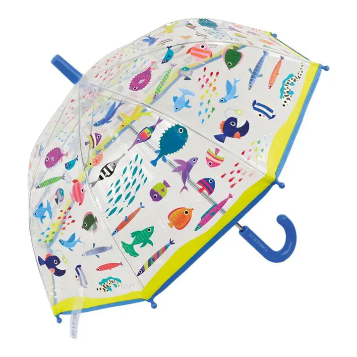 Colour Changing Umbrella - Ocean Transparent
