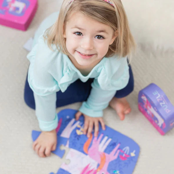 12 Piece Mini Puzzle - Unicorn Magic