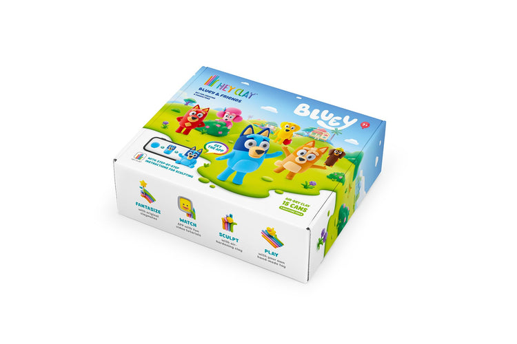 Hey Clay - Bluey and Friends Modeling Air Dry Clay
