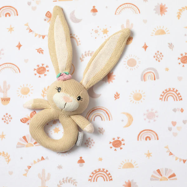 Knitted Ring Rattle