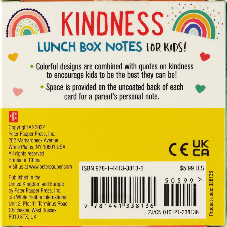 Kindness Lunch Box Notes for Kids! (Set of 60 Cards)