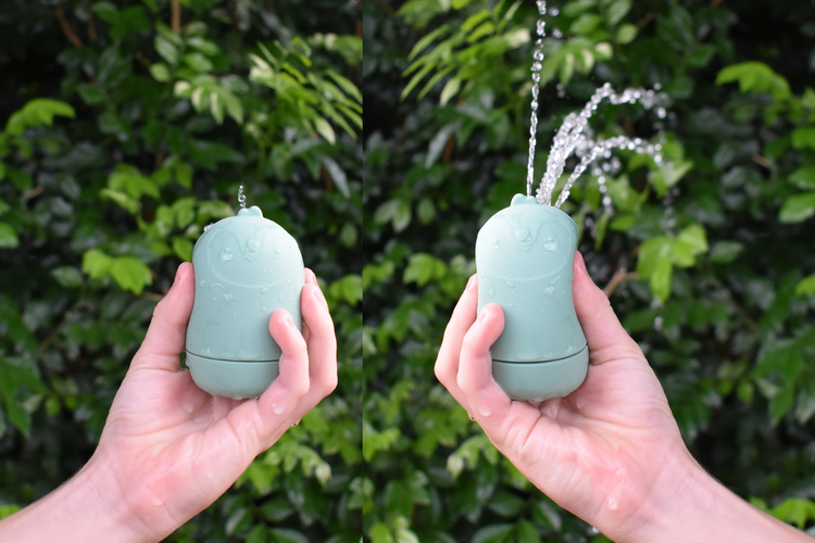 Silicone Safari Splash Animal Pourers - 4 pcs - Brights
