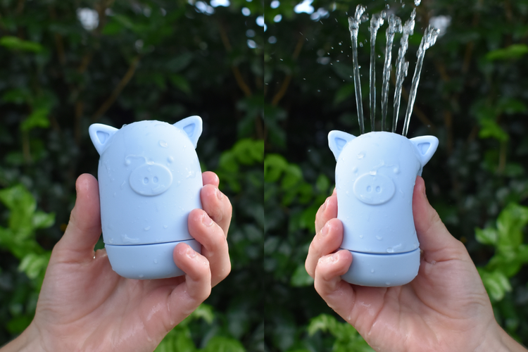 Silicone Brave Beasts Animal Pourers - 4 pcs - Pastel