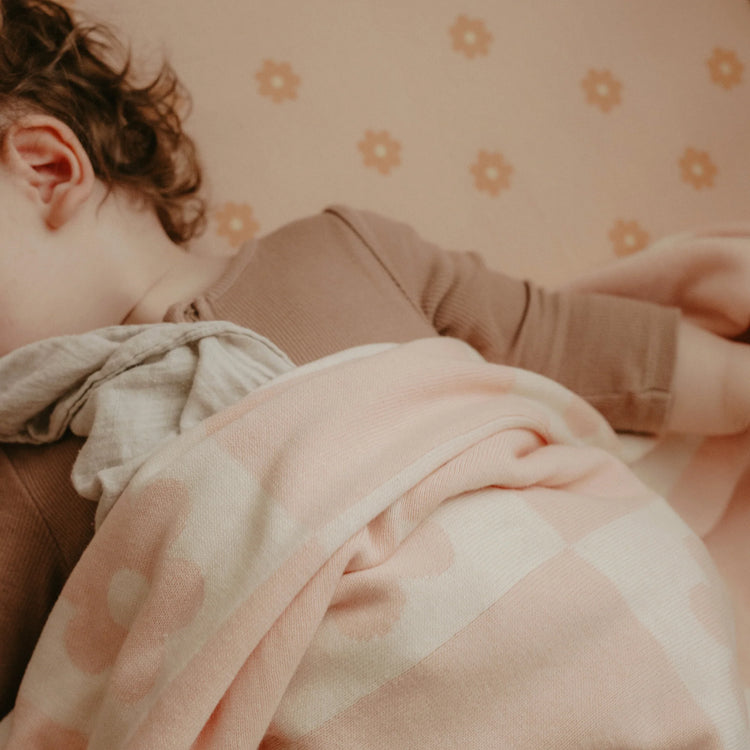 Daisy Chain Organic Fitted Cot Sheet