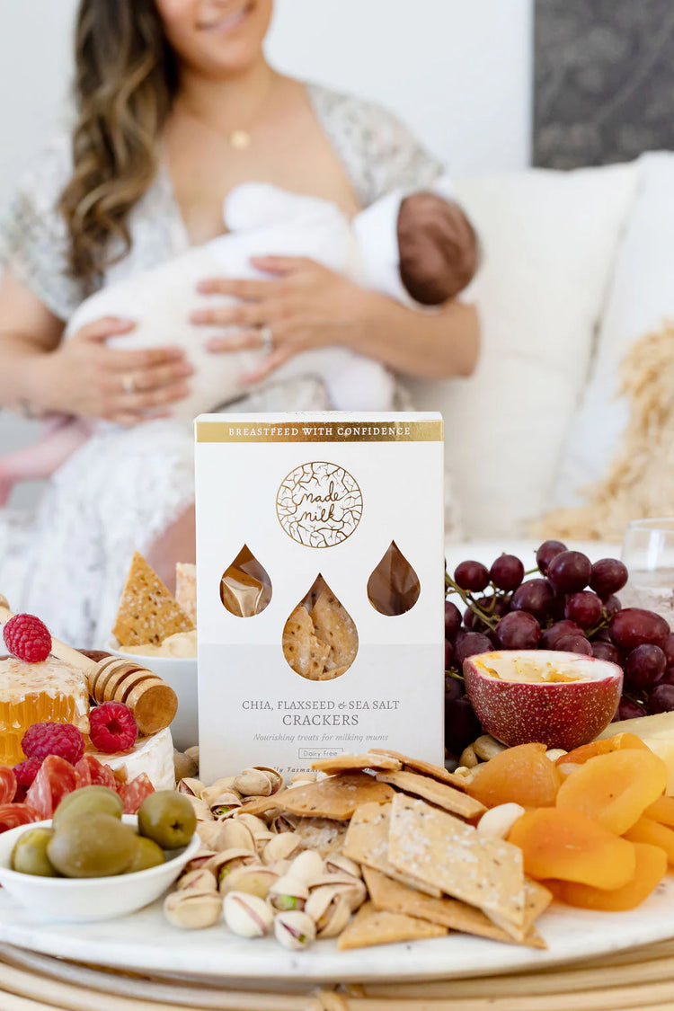 Chia, Flaxseed & Sea Salt Cracker - DF