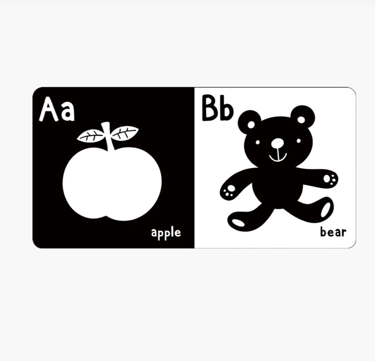 What Does Baby See? - ABC - A High Contrast Board Book
