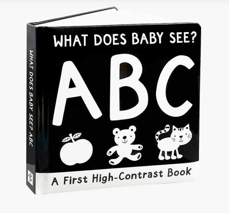 What Does Baby See? - ABC - A High Contrast Board Book