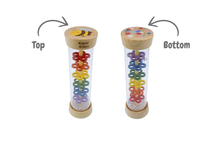 Wooden Rainmaker Rattle