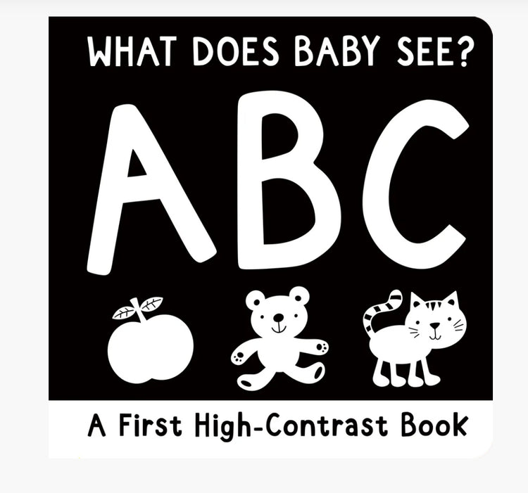 What Does Baby See? - ABC - A High Contrast Board Book