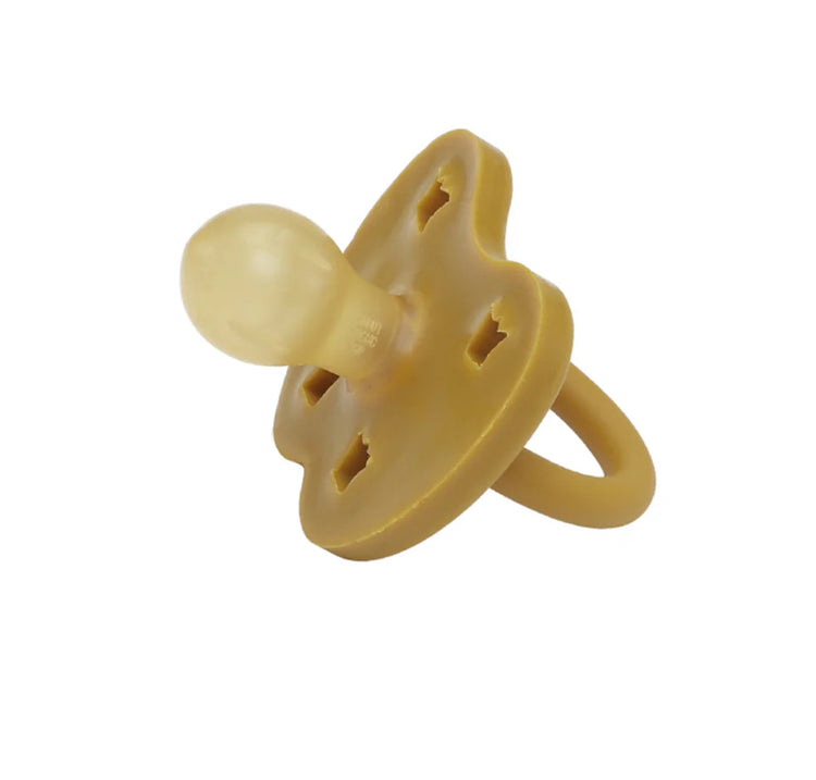 Hevea | Round Pacifier | Sandy Nude | 3-36 Months