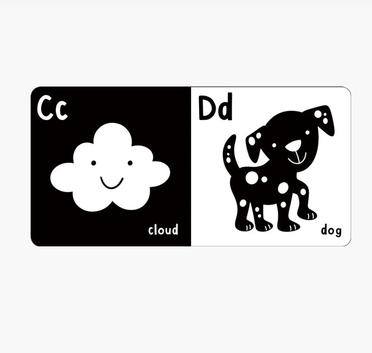 What Does Baby See? - ABC - A High Contrast Board Book