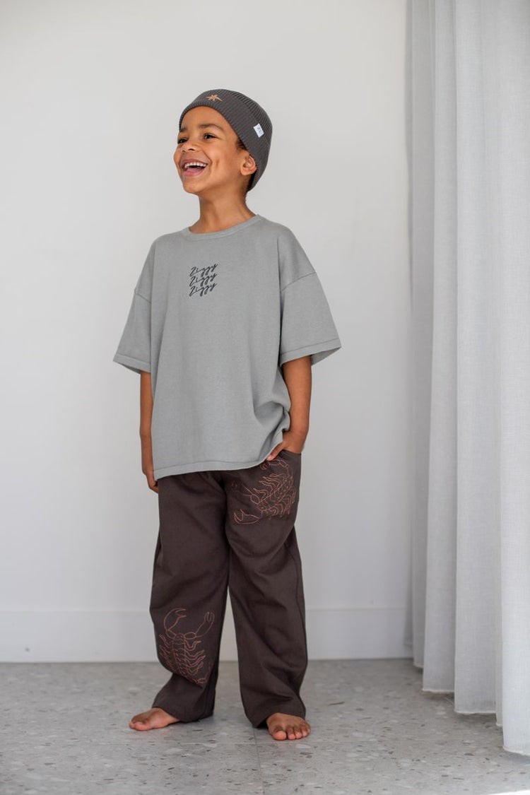 SIGNATURE TEE | GRAY (KIDS)