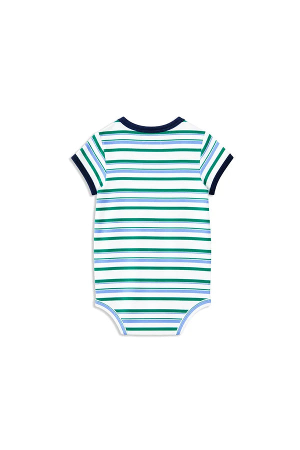 Green Stripe Bubbysuit