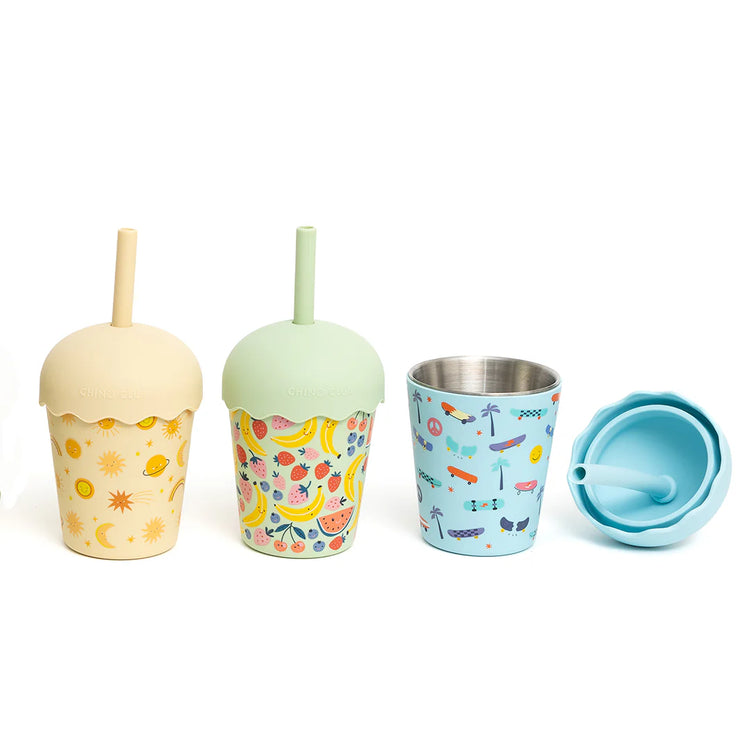Mini Smoothie Cup & Straw - 200ml