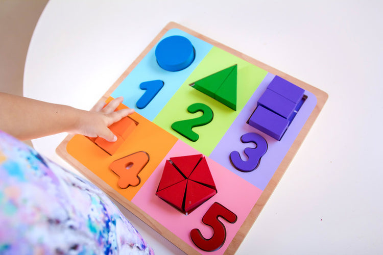 Fractions with Numbers Puzzle