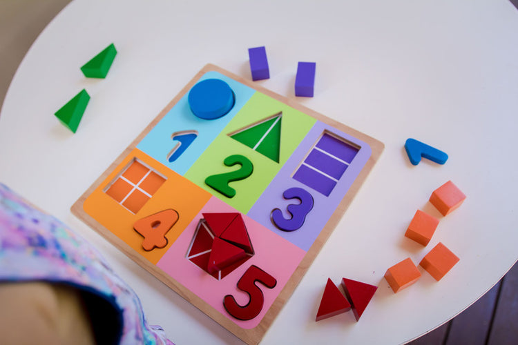 Fractions with Numbers Puzzle