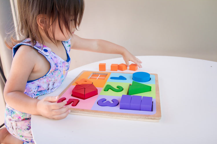 Fractions with Numbers Puzzle