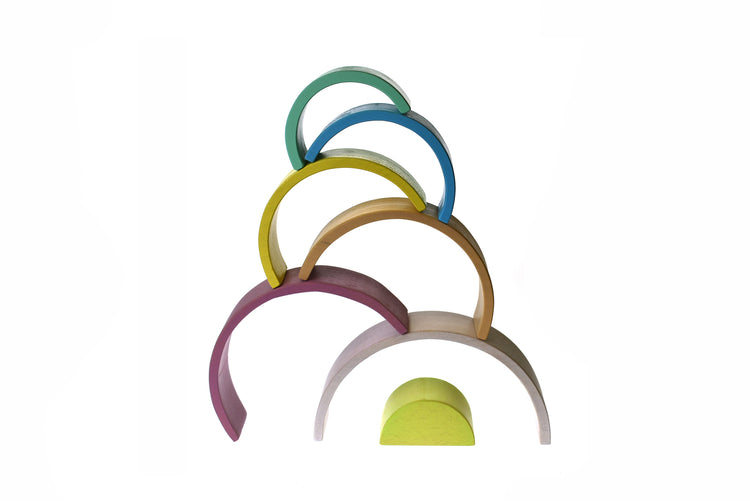 Wooden Stacking Toy | Rainbow Vintage