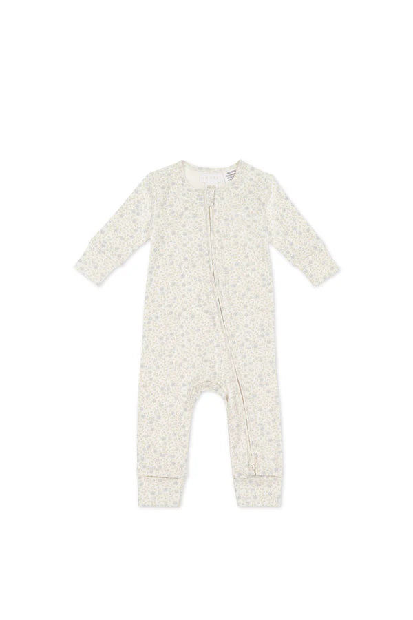 Organic Cotton Frankie Onepiece - Elodie Whisper White