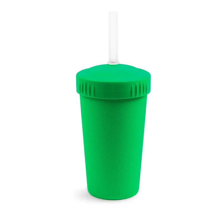 Straw Cup with Reusable Straw