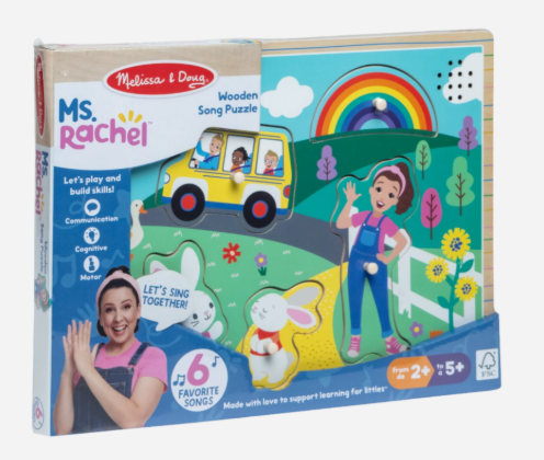 Ms. Rachel™ Wooden Song Puzzle – 6 Pieces