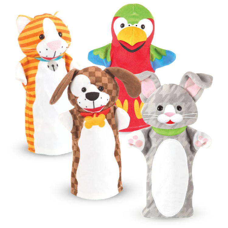 Playful Pets Hand Puppets