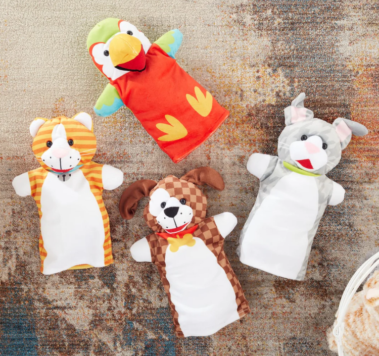 Playful Pets Hand Puppets