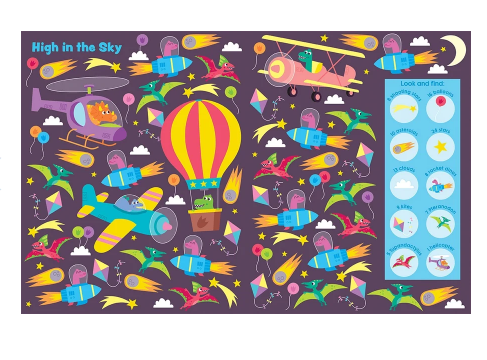 Look & Find Dinosaurs Book