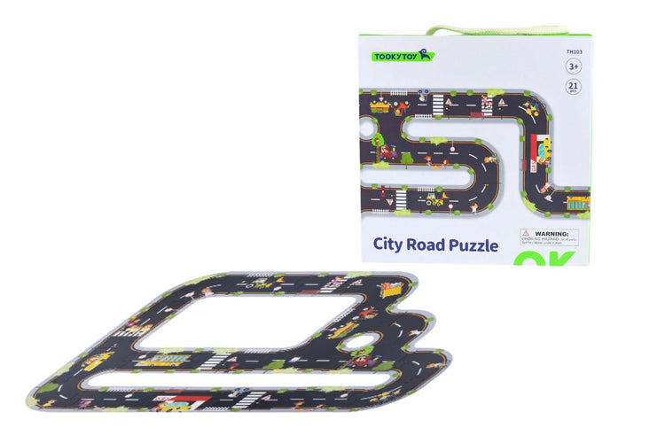 City Road Puzzle Playmat