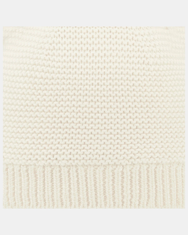 Organic Beanie Snowy Cream