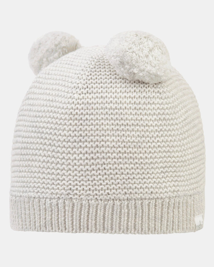 Organic Beanie Snowy Pebble