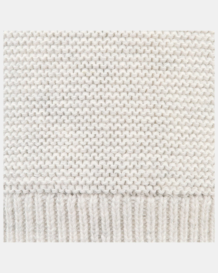 Organic Beanie Snowy Pebble