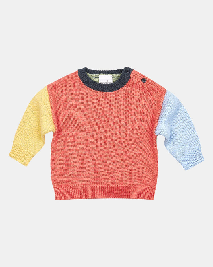 Organic Pullover Bobby Paprika