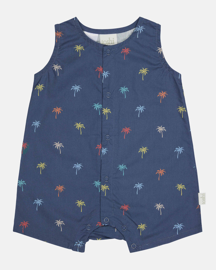 Romper Banjo - Palm Midnight