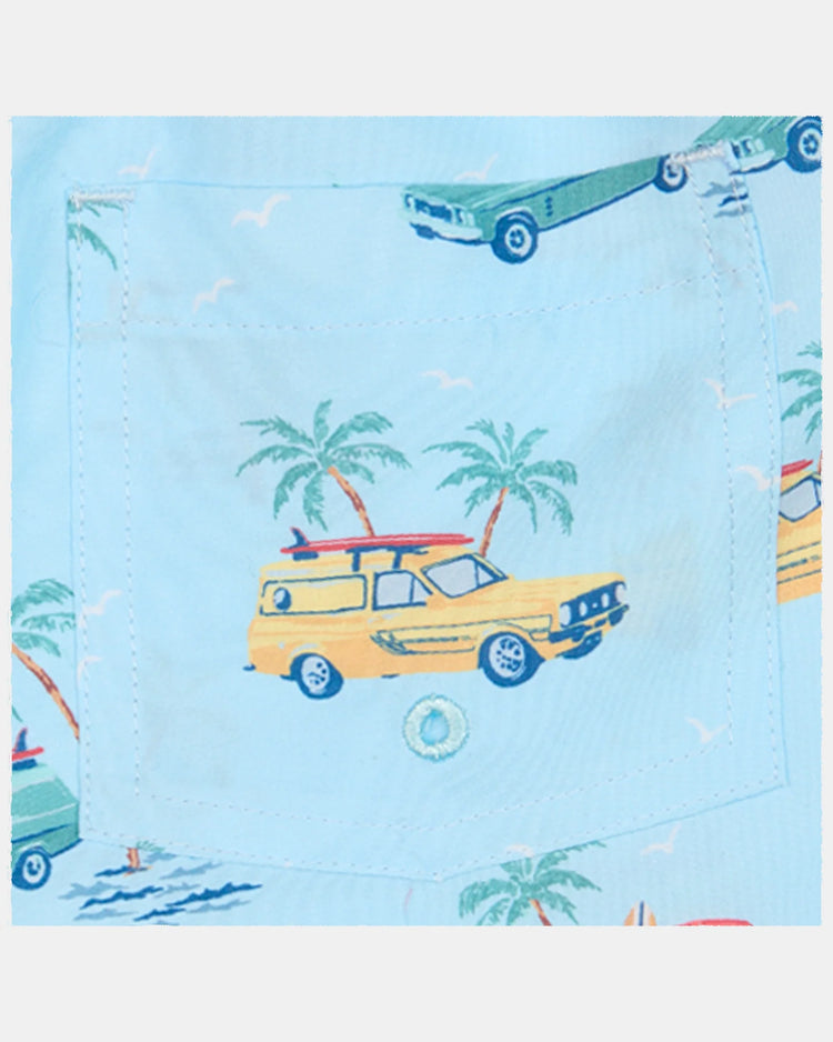 Swim Boardies Splash - Swell Seekers Sky