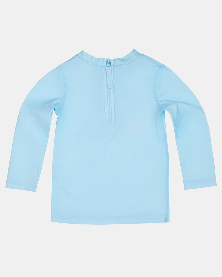 Swim Rashie L/S Splash - Swell Seekers Sky