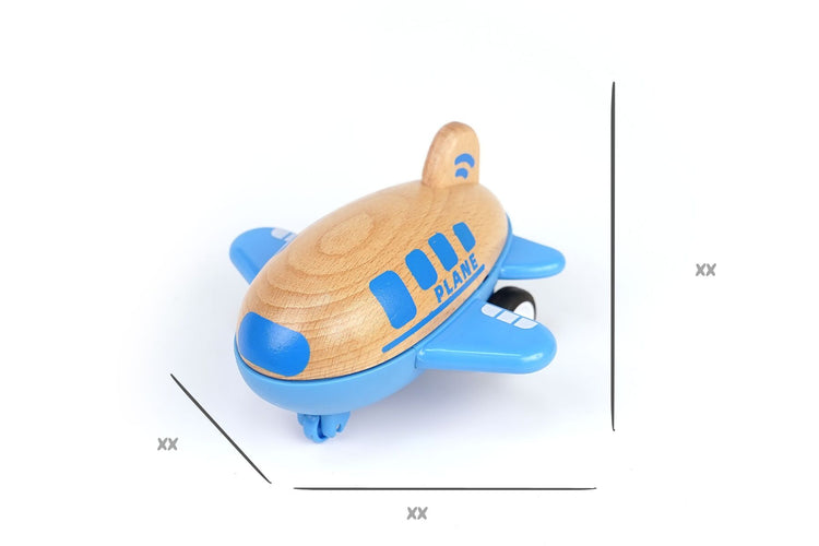 Wooden Racer Plane Airplane With Sound