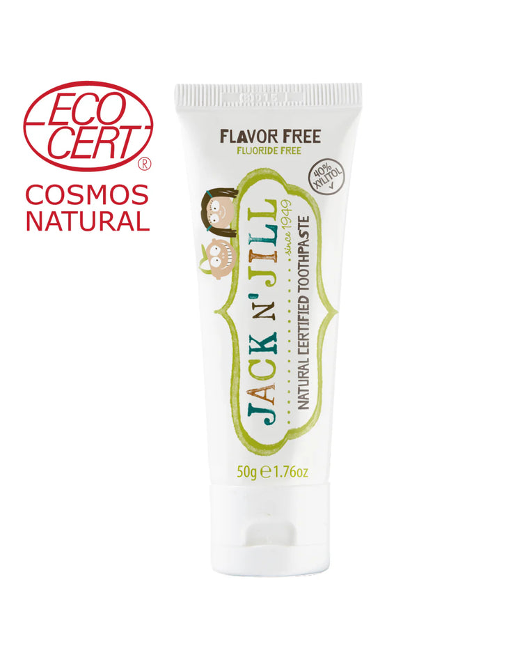 Natural Certified Toothpaste Flavour Free 50g