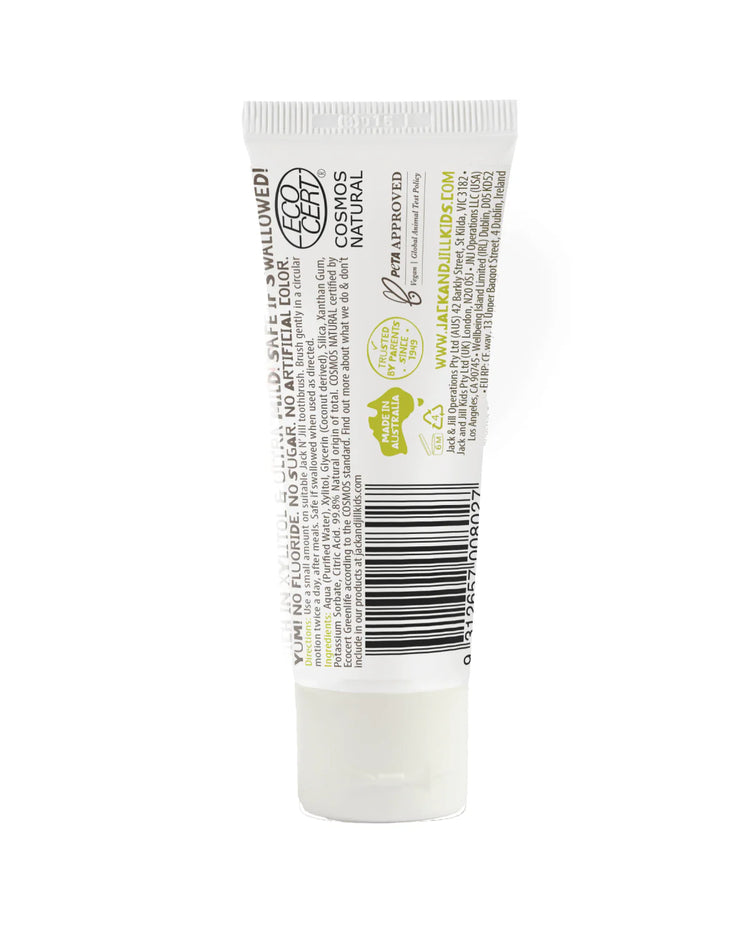 Natural Certified Toothpaste Flavour Free 50g
