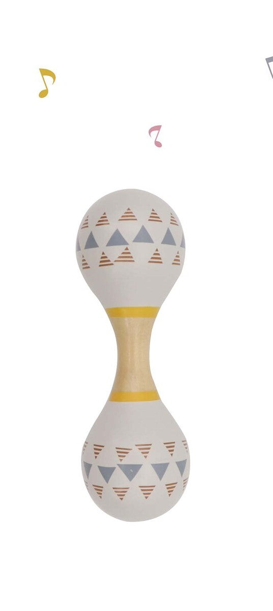 Maraca Rattle Double Ended