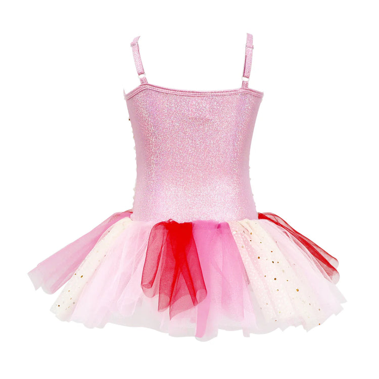 Disney Princess Ariel Sparkling Ruched Tutu Dress