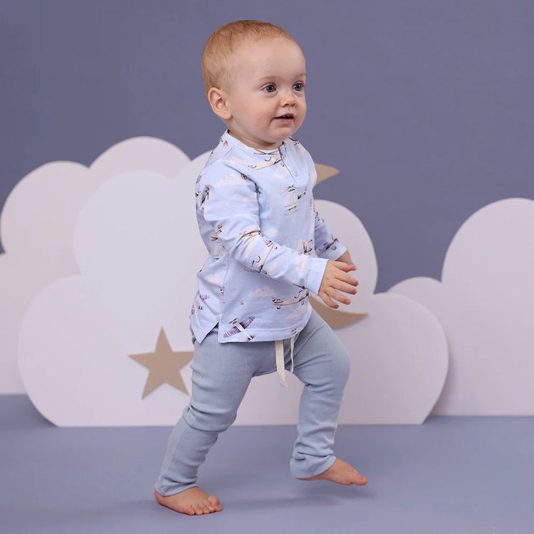 Baby Blue Organic Pants