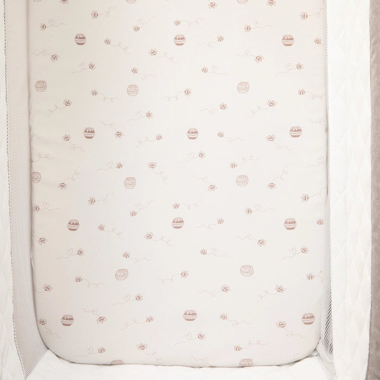 Organic Bedside Sleeper Fitted Sheets 2 Pack