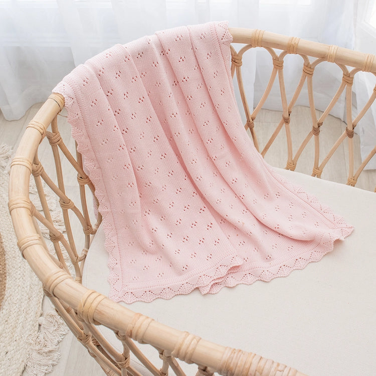 Bamboo/Cotton Heirloom Baby Blanket