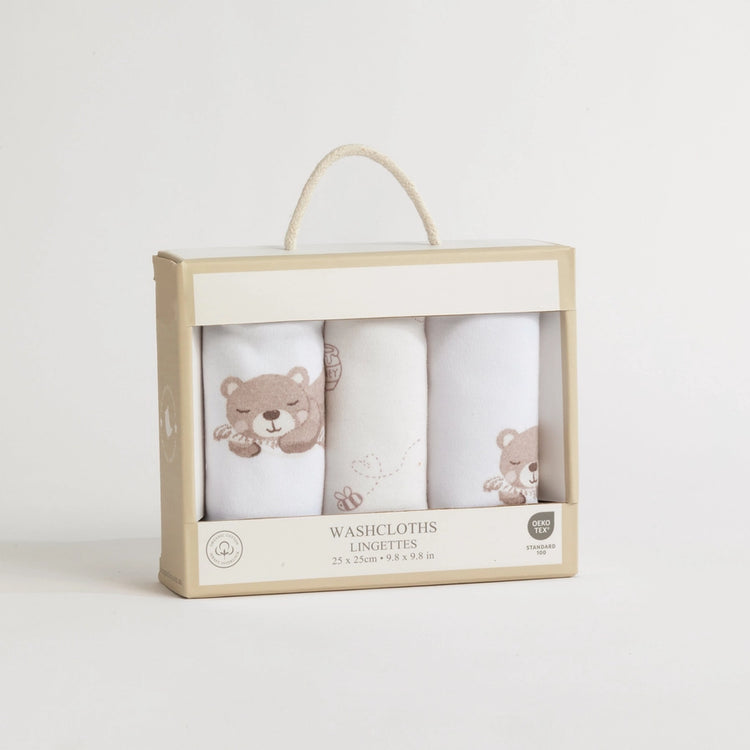3 Pack Washcloths