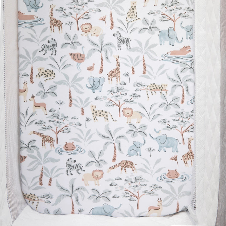 Organic Bedside Sleeper Fitted Sheets 2 Pack